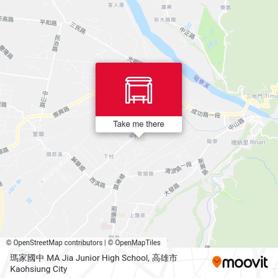 瑪家國中 MA Jia Junior High School map