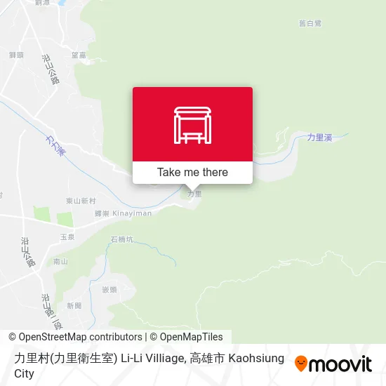 力里村(力里衛生室) Li-Li Villiage地圖