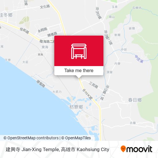 建興寺 Jian-Xing Temple map
