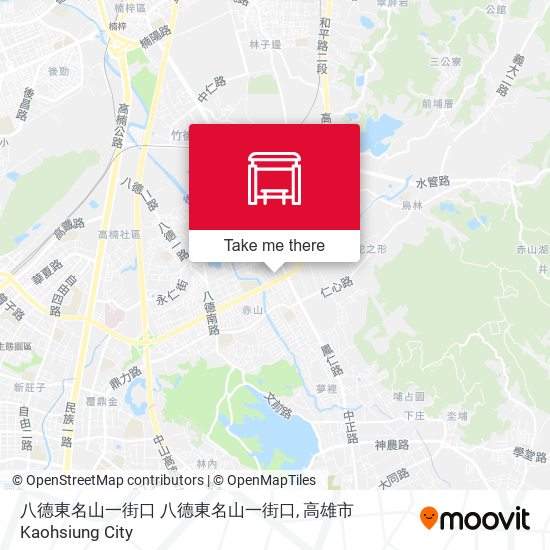 八德東名山一街口 八德東名山一街口地圖