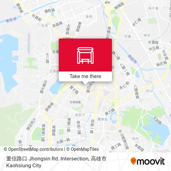 重信路口 Jhongsin Rd. Intersection地圖