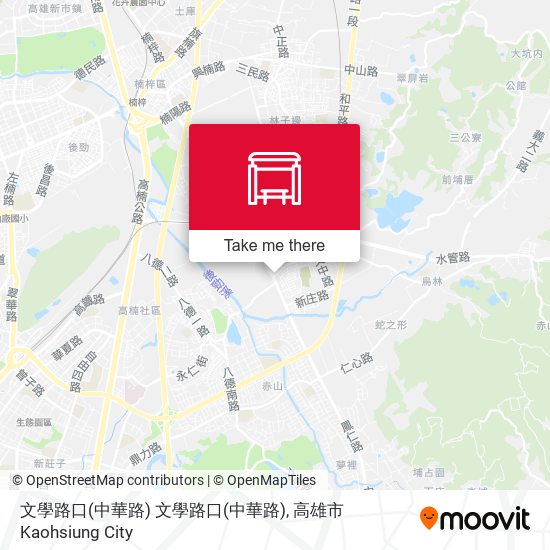 文學路口(中華路) 文學路口(中華路) map