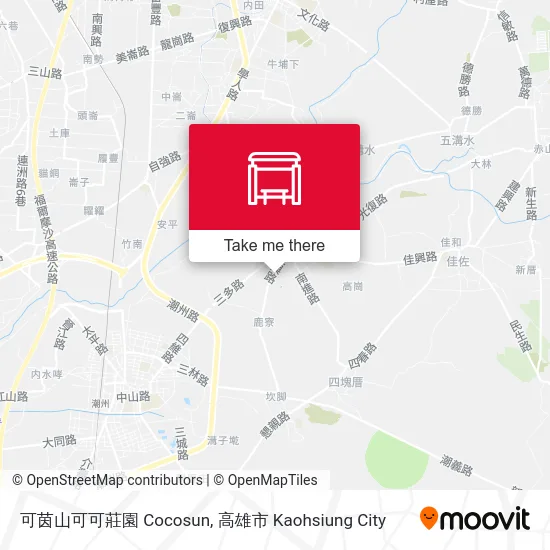 可茵山可可莊園 Cocosun map