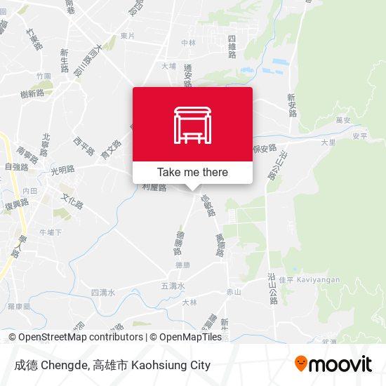 成德 Chengde map