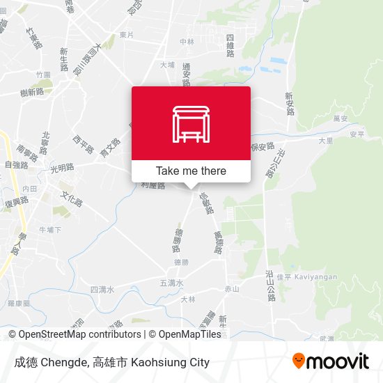 成德 Chengde map