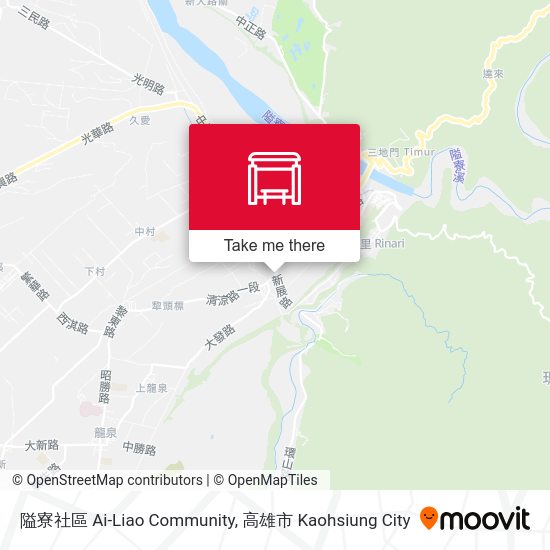 隘寮社區 Ai-Liao Community map