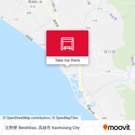 北勢寮 Beishiliao map