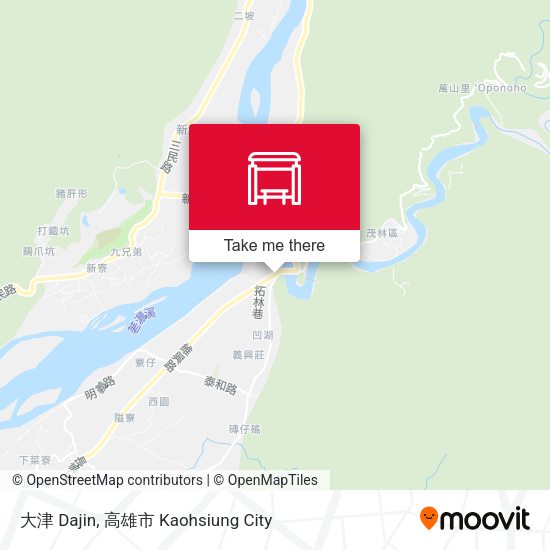 大津 Dajin地圖