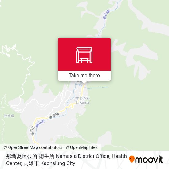 那瑪夏區公所.衛生所 Namasia District Office, Health Center地圖