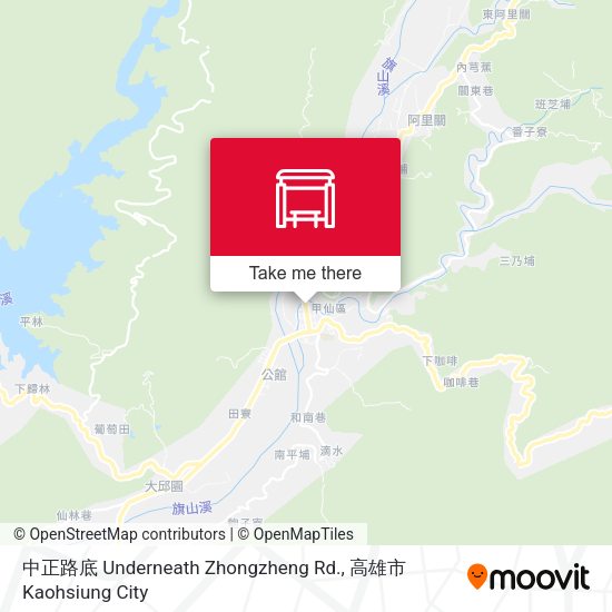 中正路底 Underneath Zhongzheng Rd. map
