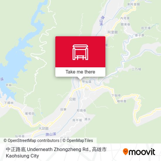 中正路底 Underneath Zhongzheng Rd. map