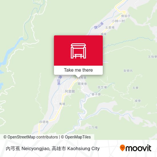 內芎蕉 Neicyongjiao地圖