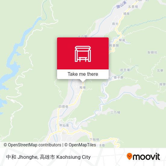 中和 Jhonghe map