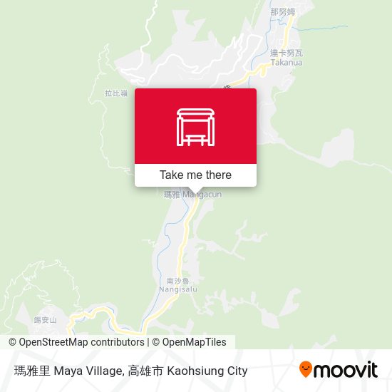 瑪雅里 Maya Village map