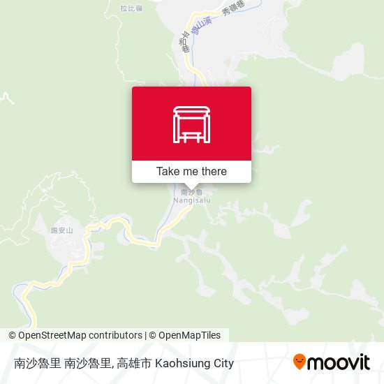 南沙魯里 Nanshalu Village map