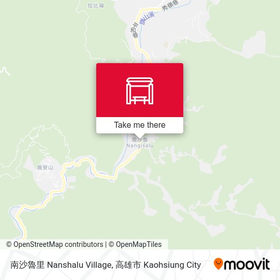 南沙魯里 Nanshalu Village地圖
