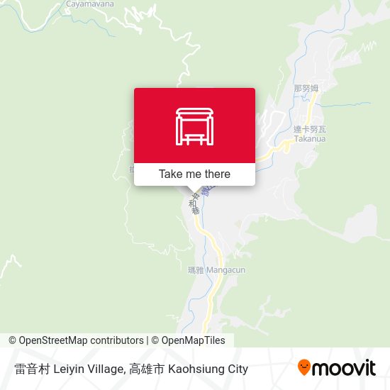 雷音村 Leiyin Village地圖