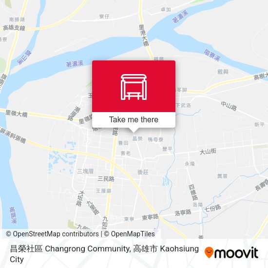 昌榮社區 Changrong Community map