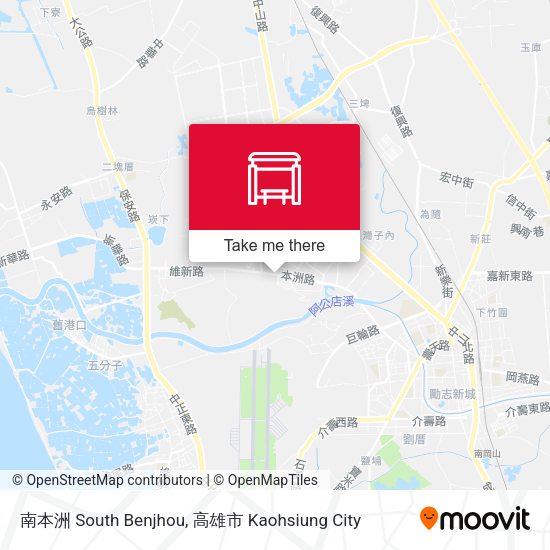 南本洲 South Benjhou map