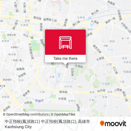 中正預校(鳳頂路口) 中正預校(鳳頂路口) map