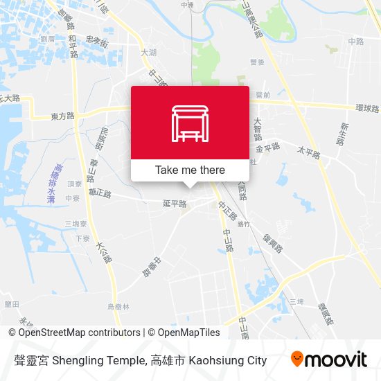 聲靈宮 Shengling Temple地圖