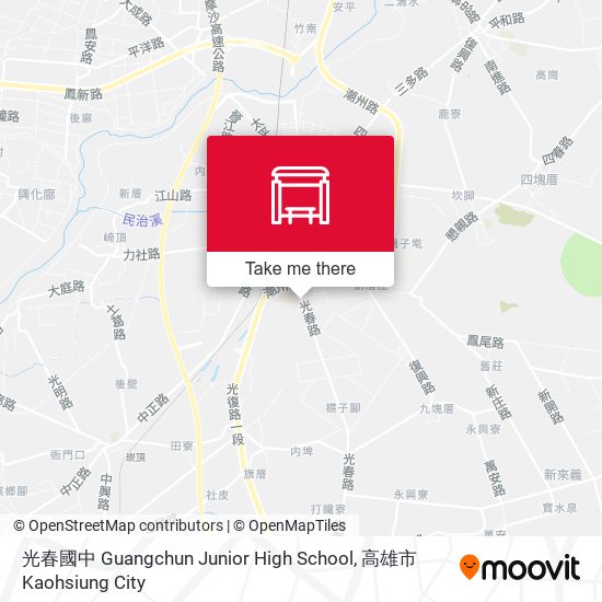 光春國中 Guangchun Junior High School map