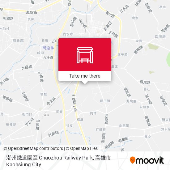 潮州鐵道園區 Chaozhou Railway Park map