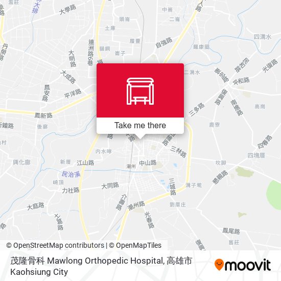 茂隆骨科 Mawlong Orthopedic Hospital map