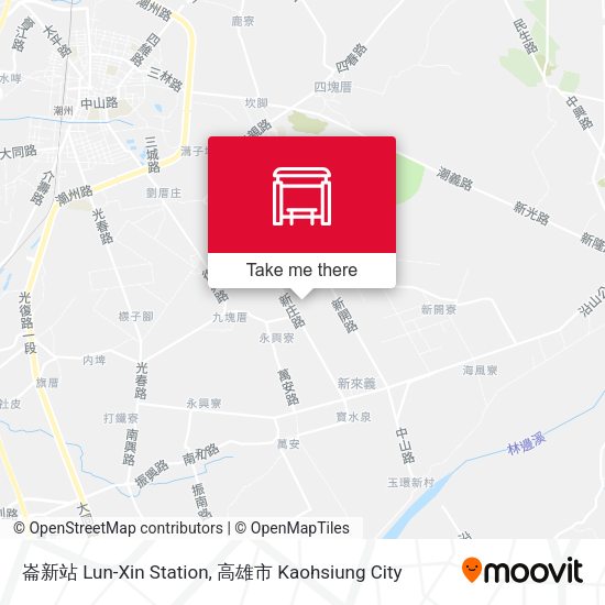 崙新站 Lun-Xin Station地圖