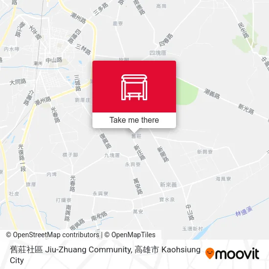 舊莊社區 Jiu-Zhuang Community地圖