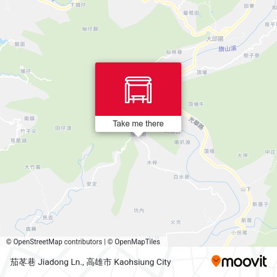 茄苳巷 Jiadong Ln. map