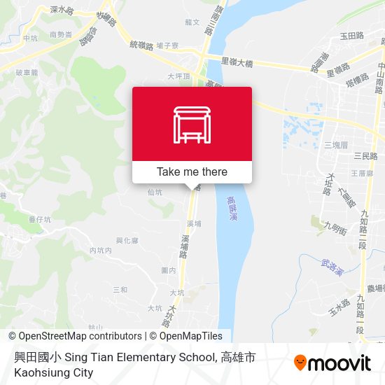 興田國小 Sing Tian Elementary School map