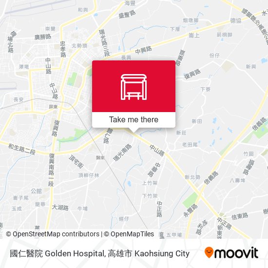 國仁醫院 Golden Hospital map