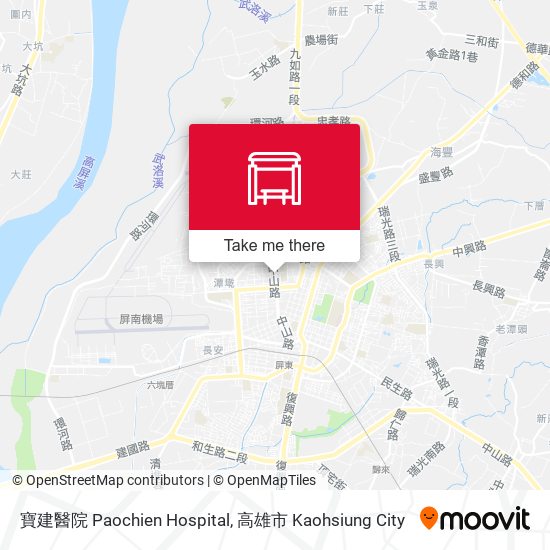 寶建醫院 Paochien Hospital map