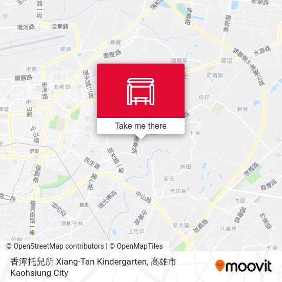 香潭托兒所 Xiang-Tan Kindergarten map