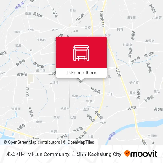 米崙社區 Mi-Lun Community地圖