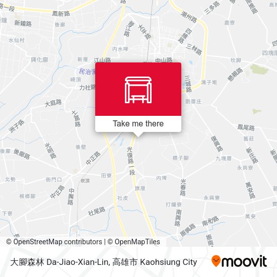 大腳森林 Da-Jiao-Xian-Lin map