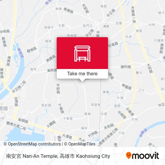 南安宮 Nan-An Temple map