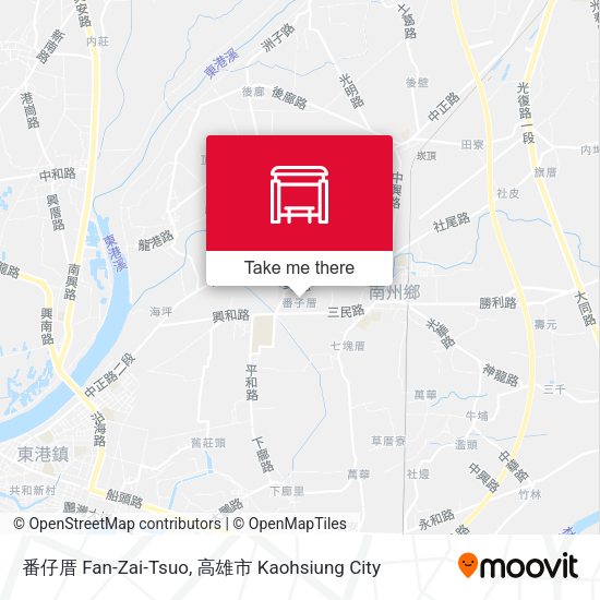 番仔厝 Fan-Zai-Tsuo地圖