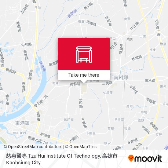 慈惠醫專 Tzu Hui Institute Of Technology map