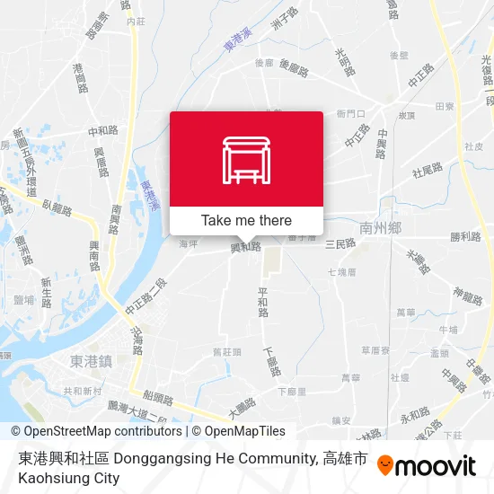 東港興和社區 Donggangsing He Community地圖