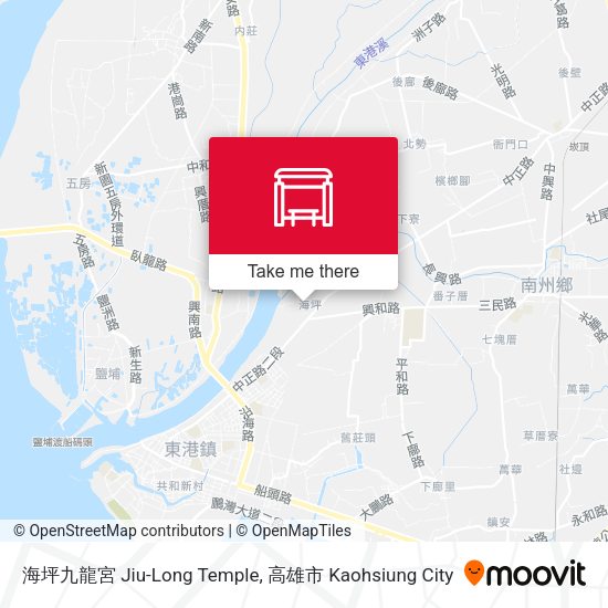 海坪九龍宮 Jiu-Long Temple map