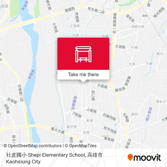 社皮國小 Shepi Elementary School地圖