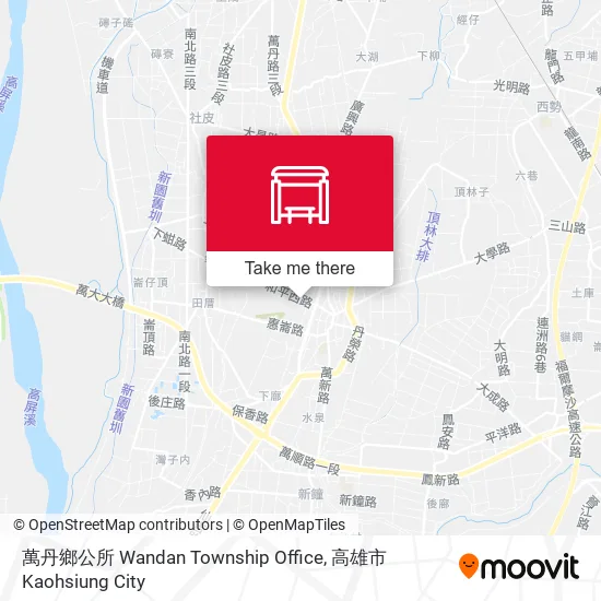 萬丹鄉公所 Wandan Township Office地圖