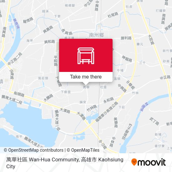 萬華社區 Wan-Hua Community map