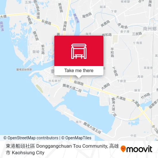 東港船頭社區 Donggangchuan Tou Community地圖