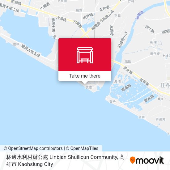 林邊水利村辦公處 Linbian Shuilicun Community地圖