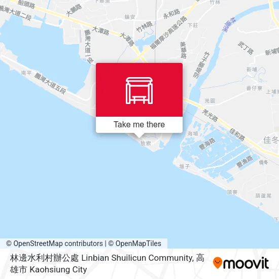 林邊水利村辦公處 Linbian Shuilicun Community地圖
