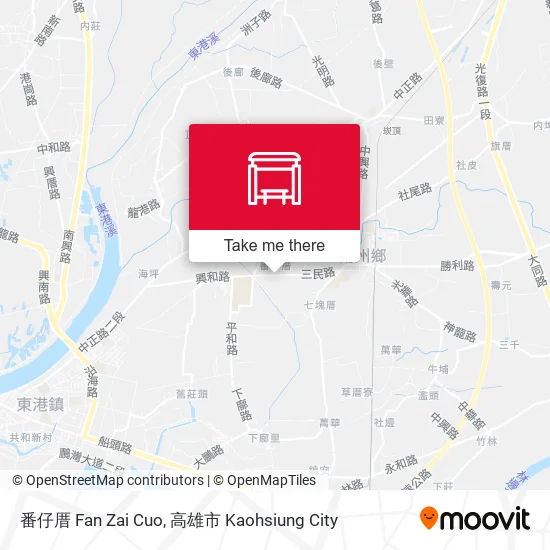 番仔厝 Fan Zai Cuo地圖