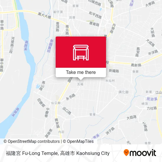 福隆宮 Fu-Long Temple map